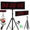 Timer cyfrowy Mocoli Czarno-czerwony LED z pilotem