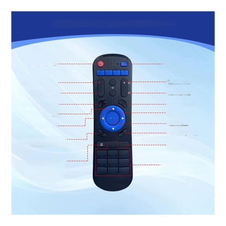 Timer cyfrowy Mocoli Czarno-czerwony LED z pilotem