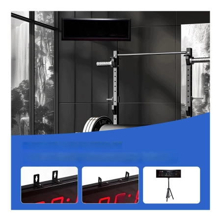 Timer cyfrowy Mocoli Czarno-czerwony LED z pilotem