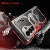 Etui TONGATE Galaxy Z Fold 7 Szary magnetyczny stojak 360 stopni MagSafe