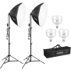 Softbox FGen YX-RGX01 135W 5500K 70cm Zestaw Studyjny 2 Statyw Studio