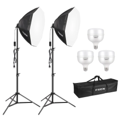 Softbox FGen YX-RGX01 135W 5500K 70cm Zestaw Studyjny 2 Statyw Studio