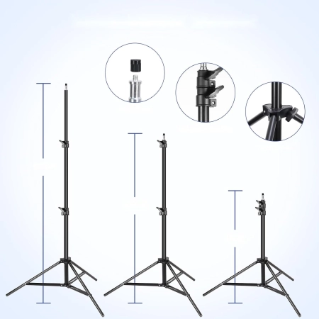 Softbox FGen YX-RGX01 135W 5500K 70cm Zestaw Studyjny 2 Statyw Studio