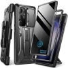 Etui TONGATE Samsung Galaxy S23 Ultra Czarny Osłona Aparatu z Podpórką