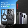 Etui Tongate Samsung Galaxy S25 Ultra Czarny magnetyczne z MagSafe