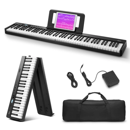 Składane pianino cyfrowe Eastar EP-10, 88 klawiszy