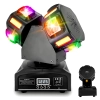 Światło dyskotekowe imprezowe LED RGB projektor DJ sterowany muzyką DMX512