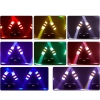 Światło dyskotekowe imprezowe LED RGB projektor DJ sterowany muzyką DMX512