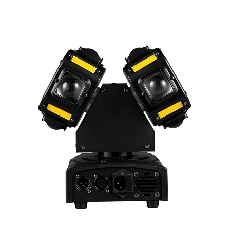 Światło dyskotekowe imprezowe LED RGB projektor DJ sterowany muzyką DMX512