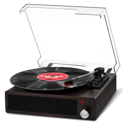 GRAMOFON WINYLOWY FYDEE A6 GŁOŚNIK BLUETOOTH AUX VINTAGE RCA OUT RETRO RTV