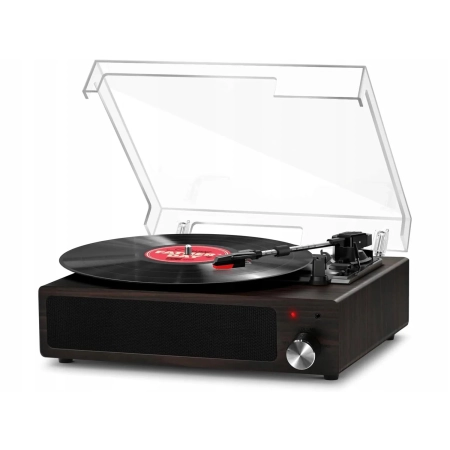 GRAMOFON WINYLOWY FYDEE A6 GŁOŚNIK BLUETOOTH AUX VINTAGE RCA OUT RETRO RTV