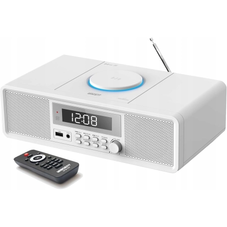 MICRO SYSTEM HI-FI WIEŻA WISCENT WTB-798 CD FM MP3 BLUETOOTH USB AUX WMA