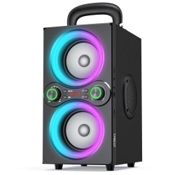 Głośnik przenośny TPBeat Bluetooth TPBEAT czarny 80 W