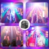 Światło dyskotekowe CR2032 LED RGB DJ sterowane muzyką DMX efekt