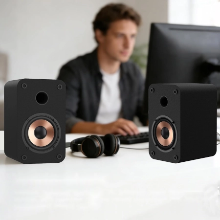 LONPOO LP-42s 30W RMS Mini PC Głośniki z łącznością Bluetooth, USB
