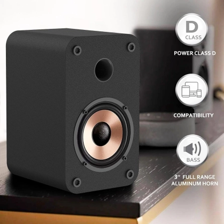 LONPOO LP-42s 30W RMS Mini PC Głośniki z łącznością Bluetooth, USB