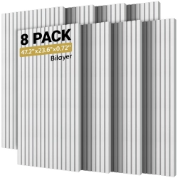 Panele akustyczne TONOR 8-Pack Biały 120x60x1.8cm samoprzylepne