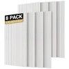 Panele akustyczne TONOR 8 Pack Białe 120x60x09cm Samoprzylepne Dekoracyjne