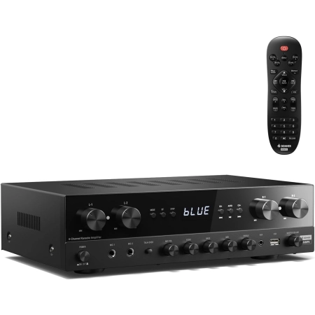 Wzmacniacz stereo Donner MAMP5 Bluetooth 5.0 4-kanałowy 1000W