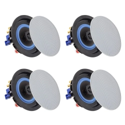 Głośnik sufitowy Herdio 4" 160W kompatybilny z Bluetooth 4 sztuki