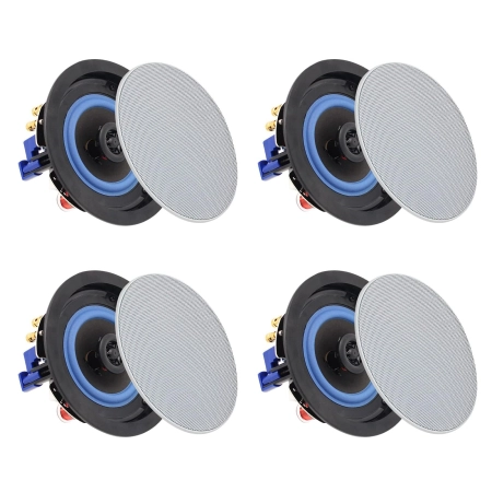 Głośnik sufitowy Herdio 4" 160W kompatybilny z Bluetooth 4 sztuki