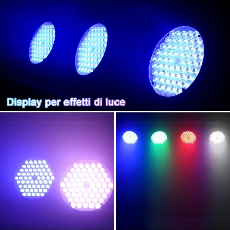 BETOPPER LPC120 PAR Oświetlenie sceniczne LED 2szt