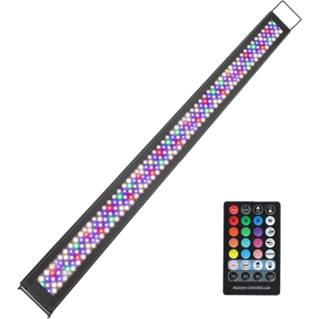 Lampa LED Zingbabu 52W akwariowa pełne spektrum 116-140 cm timer