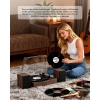System stereo Muse MT-108BT z gramofonem i USB 33/45/78 RPM