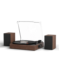 System stereo Muse MT-108BT z gramofonem i USB 33/45/78 RPM