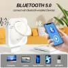 PRZENOŚNY ODTWARZACZ CD Z BLUETOOTH 5.0 I DWIEMA GŁOŚNIKAMI HI-FI