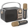 Zestaw Karaoke BESCOST Bluetooth Dla Dzieci i Dorosłych Z Mikrofonami