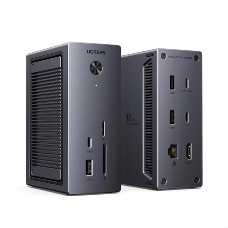 Stacja dokująca UGREEN CM923 USB-C HDMI 3xUSB-A RJ45 SD/TF M.2