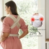 MOMCOZY Nosidełko ergonomiczne od urodzenia 3-11 kg podparcie karku