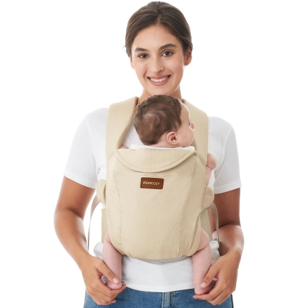 MOMCOZY Nosidełko ergonomiczne od urodzenia 3-11 kg podparcie karku