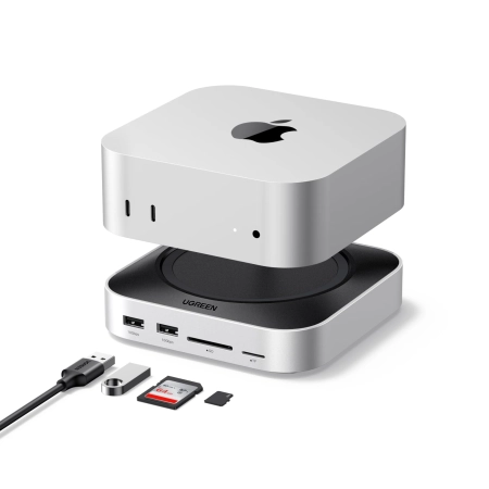 Stacja dokująca Ugreen CM841 USB-C szara 11 w 1