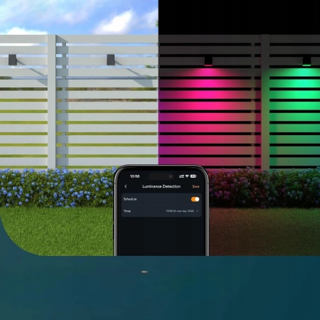 OŚWIETLENIE ZEWNĘTRZNE PUNKTOWE LINKIND SL5C DEKORACJA TARASOWA APP IP67