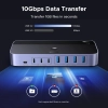 Hub USB Ugreen 75087 7 portów Szybki Transfer Danych CM836