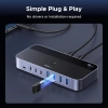 Hub USB Ugreen 75087 7 portów Szybki Transfer Danych CM836