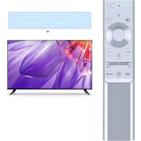 Zamienny Pilot TV SAMSUNG BN59-01311B Smart METALOWY Netflix, Prime Video
