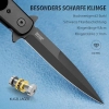 Nóż składany NedFoss MERMAID 8,5 cm Stal D2 EDC G10