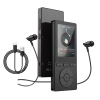 Odtwarzacz MP3 64 GB Bluetooth 5.3 HiFi Głośnik E-book Dyktafon Czarny