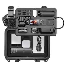 Wodoodporna twarda walizka do DJI Osmo Pocket 4 Creator Combo, dwuwarstwowa