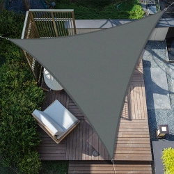 Żagiel Sunny Guard Trójkątny Antracyt Wodoszczelny 2.5x2.5x2.5m UV