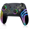 KONTROLER BEZPRZEWODOWY GAMINGOWY RGB LED 800MAH Switch PC iOS Android