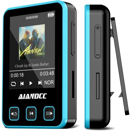 AIANDCC M8 ODTWARACZ MP3 32GB BLUTOOTH OPASKA KLIPS