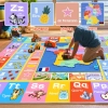 Dywan Mata Edukacyjna Luogort Kids Litery Mapa 230x160 cm  motyw alfabetu