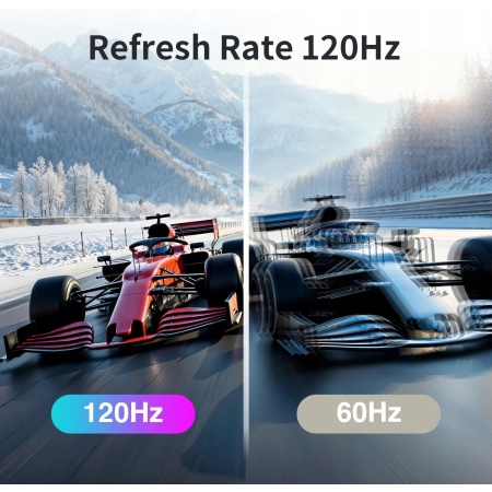 Monitor Gamingowy IPS 120Hz Full HD Bezramkowy 27 Cali Płynny Czarny