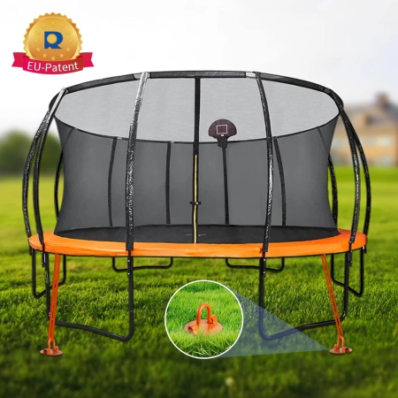 Kotwa gruntowa Jomacci 2 kotwy do trampoliny regulowany pasek 25 m