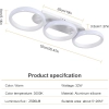 Lampa Sufitowa LED Comely Lampa sufitowa LED, okrągła nowoczesna