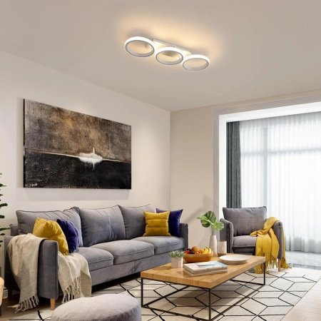 Lampa Sufitowa LED Comely Lampa sufitowa LED, okrągła nowoczesna